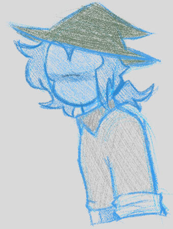 Blue (Flat coloring)