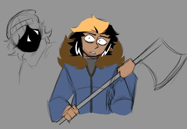 Axe (Flat Coloring)
